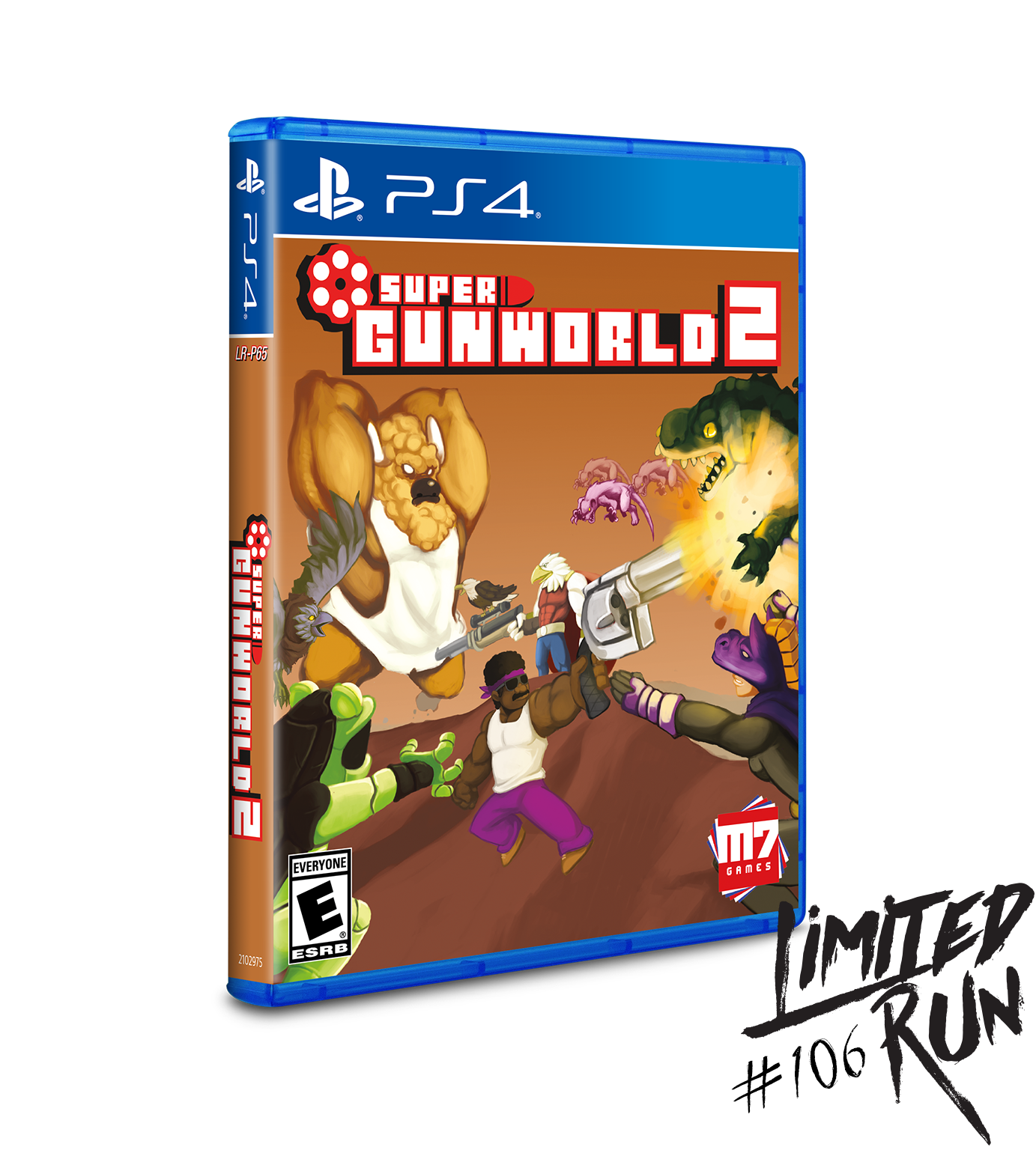 limited-run-super-gunworld-2-ps4-spiel-mit-manual image 1