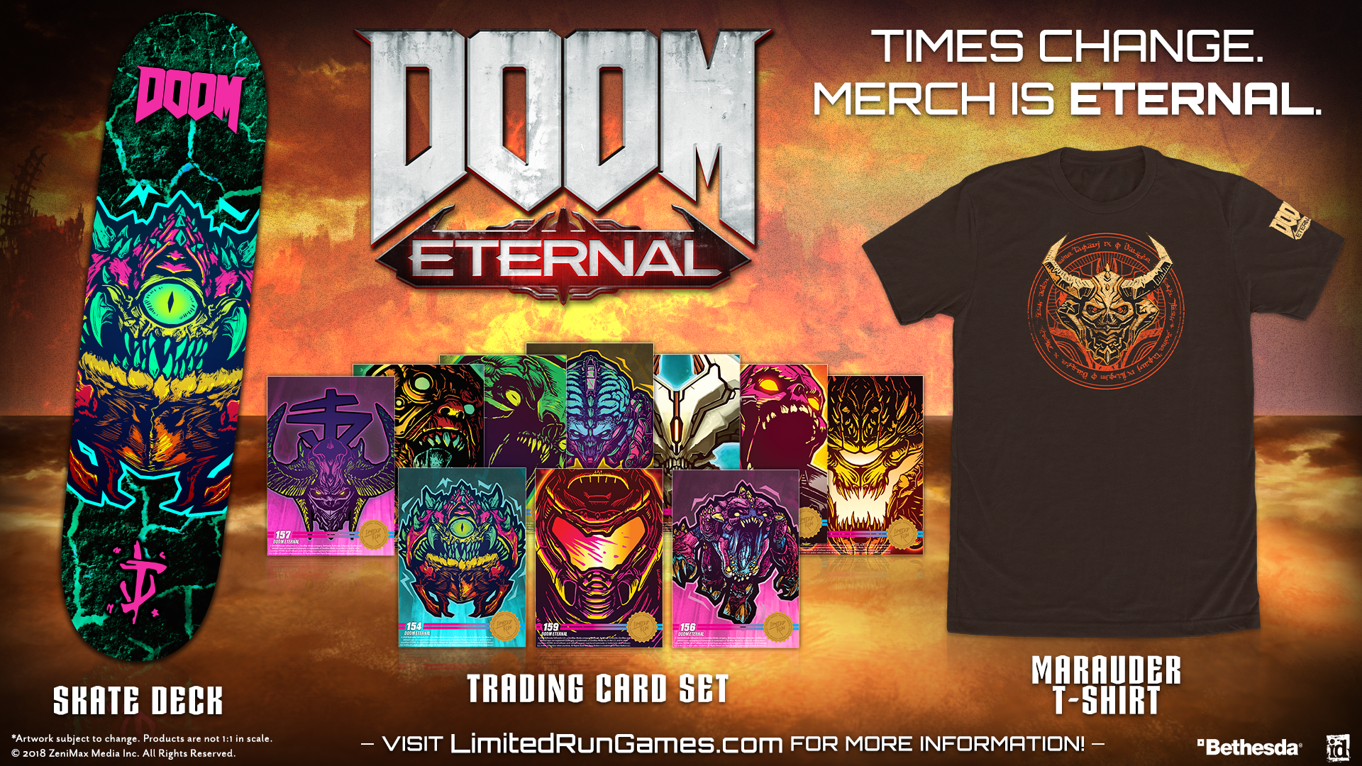 doom-eternal-trading-card-set-sammelkarten-serie-3-10-stk image 3