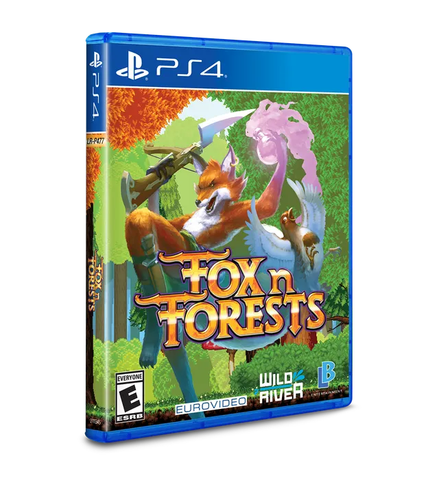 limited-run-561-fox-n-forests-ps4-spiel-jump-and-run-pixel-art image 1