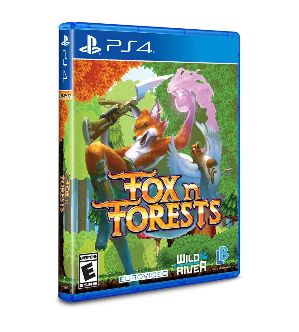 limited-run-561-fox-n-forests-ps4-spiel-jump-and-run-pixel-art image 1