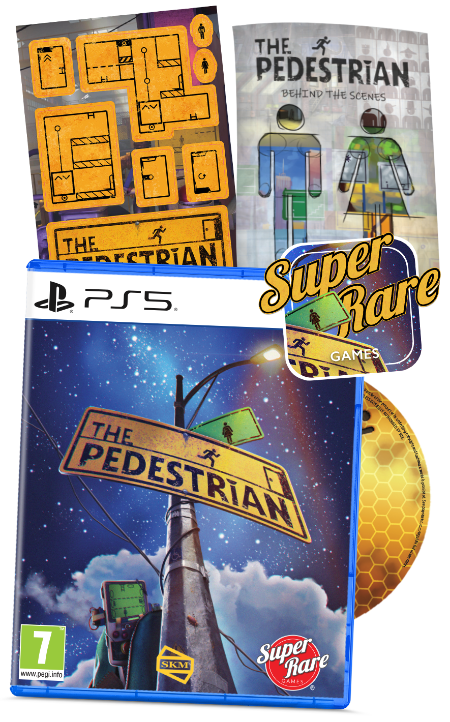 super-rare-games-ps5-18-the-pedestrian-ps5-spiel-puzzle image 3