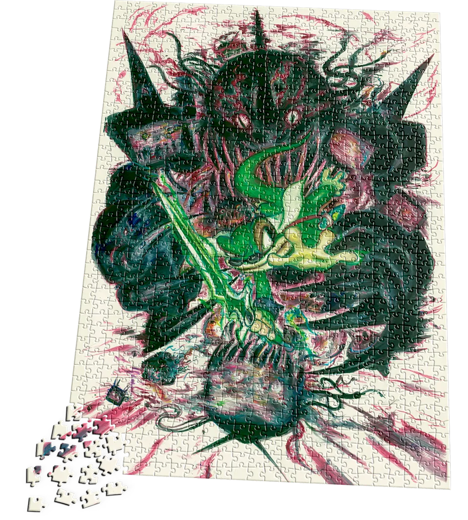 gex-trilogy-1000-teile-puzzle-amano-art-gaming-merch image 1