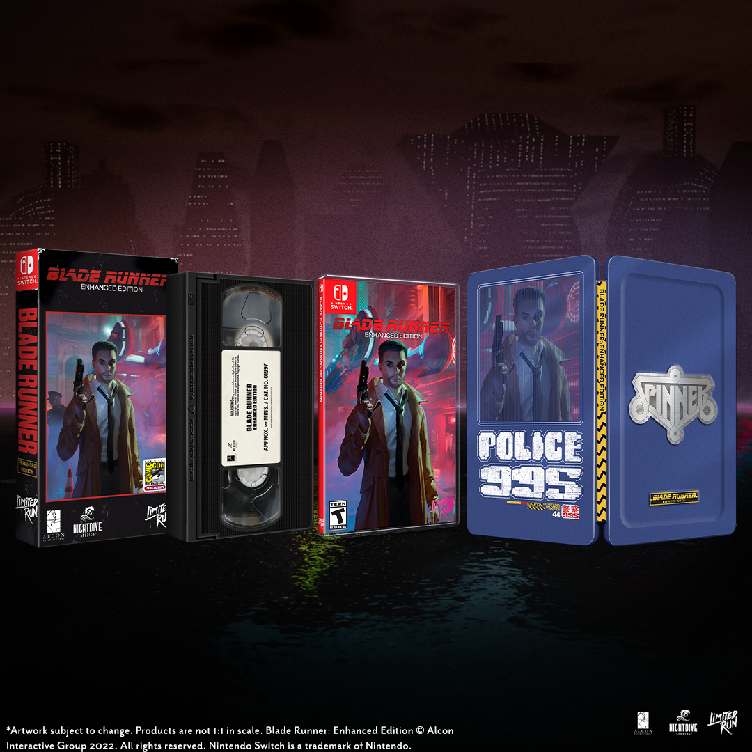 limited-run-games-switch-limited-run-153-blade-runner-switch-spiel-vhs-edition image 2