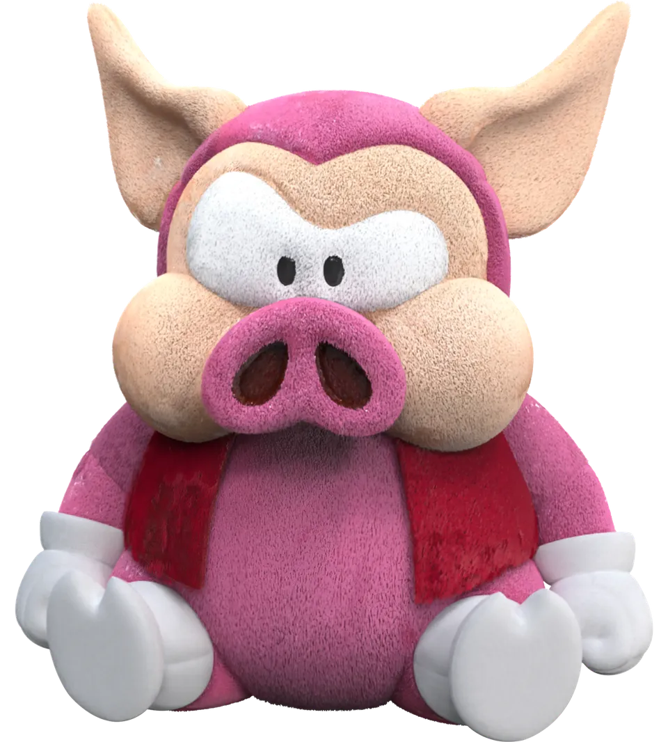 tomba-koma-pig-pl-sch-pl-schtier-limited-run-merch image 1
