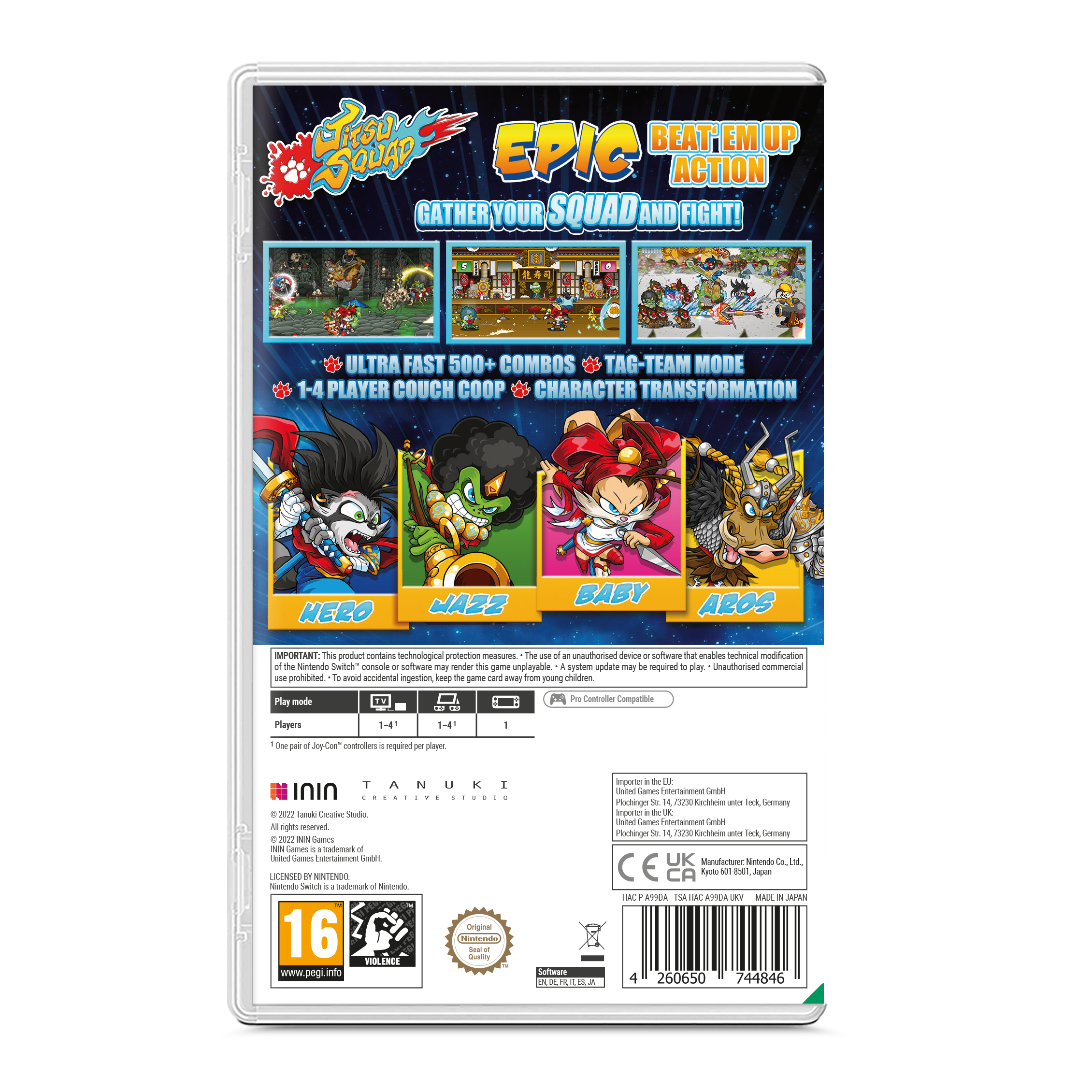 jitsu-squad-nintendo-switch-beat-em-up-spiel image 2