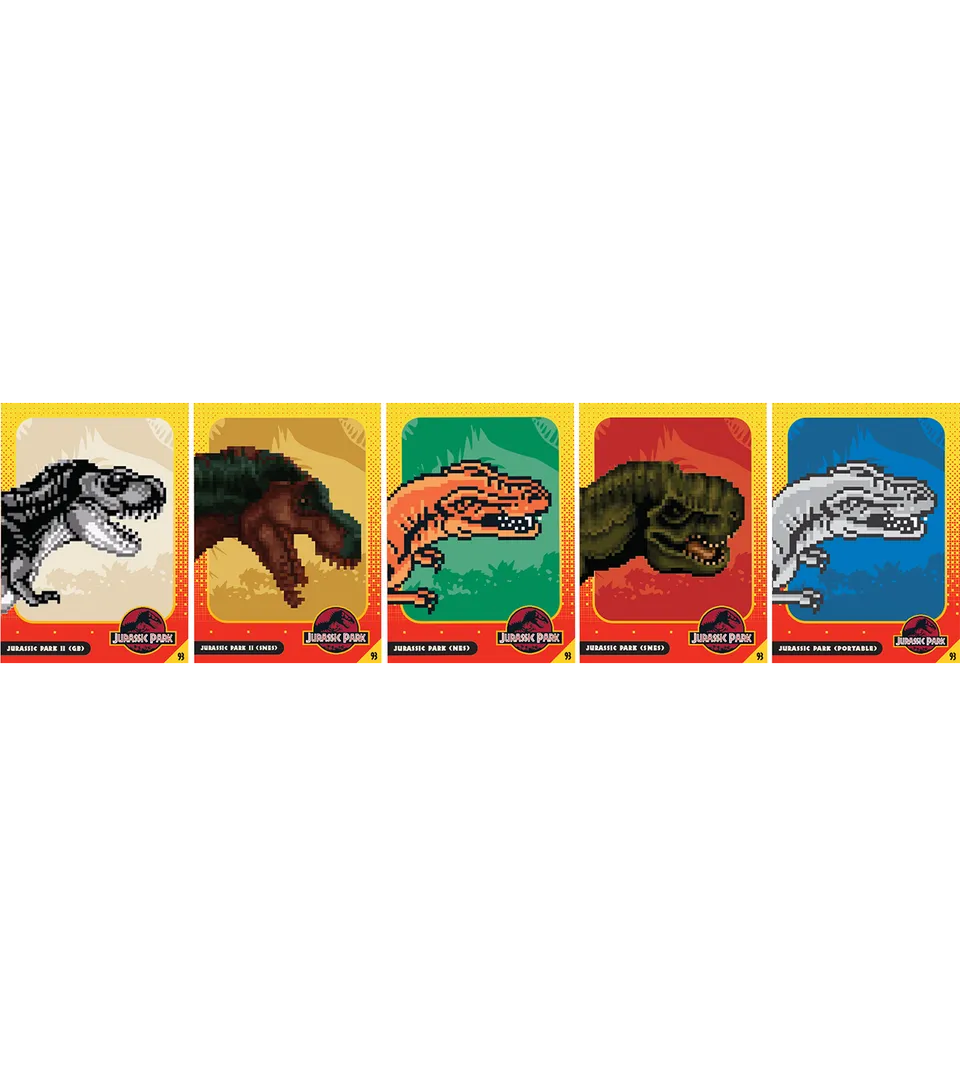 limited-run-jurassic-park-trading-card-set-5-sammelkarten image 1
