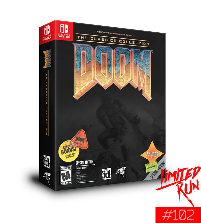 switch-limited-run-102-doom-classics-switch-spiel-special-edition image 1