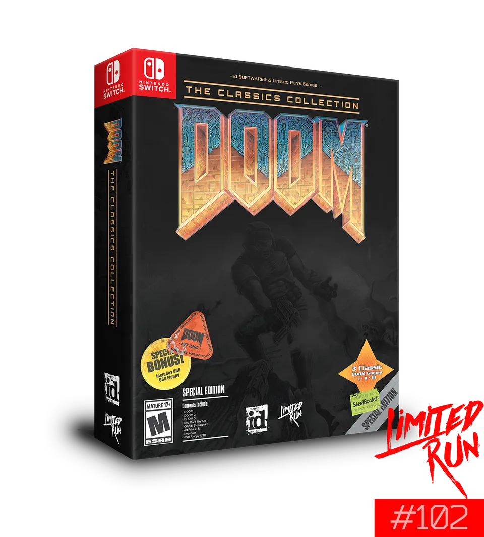 switch-limited-run-102-doom-classics-switch-spiel-special-edition image 1