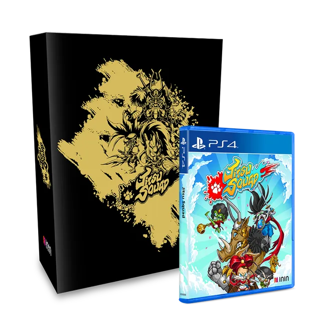 strictly-limited-jitsu-squad-collector-s-edition-ps4-spiel-mit-artbook image 1