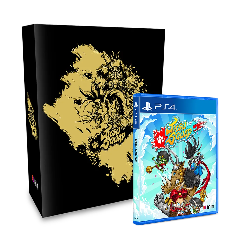 strictly-limited-jitsu-squad-collector-s-edition-ps4-spiel-mit-artbook image 1