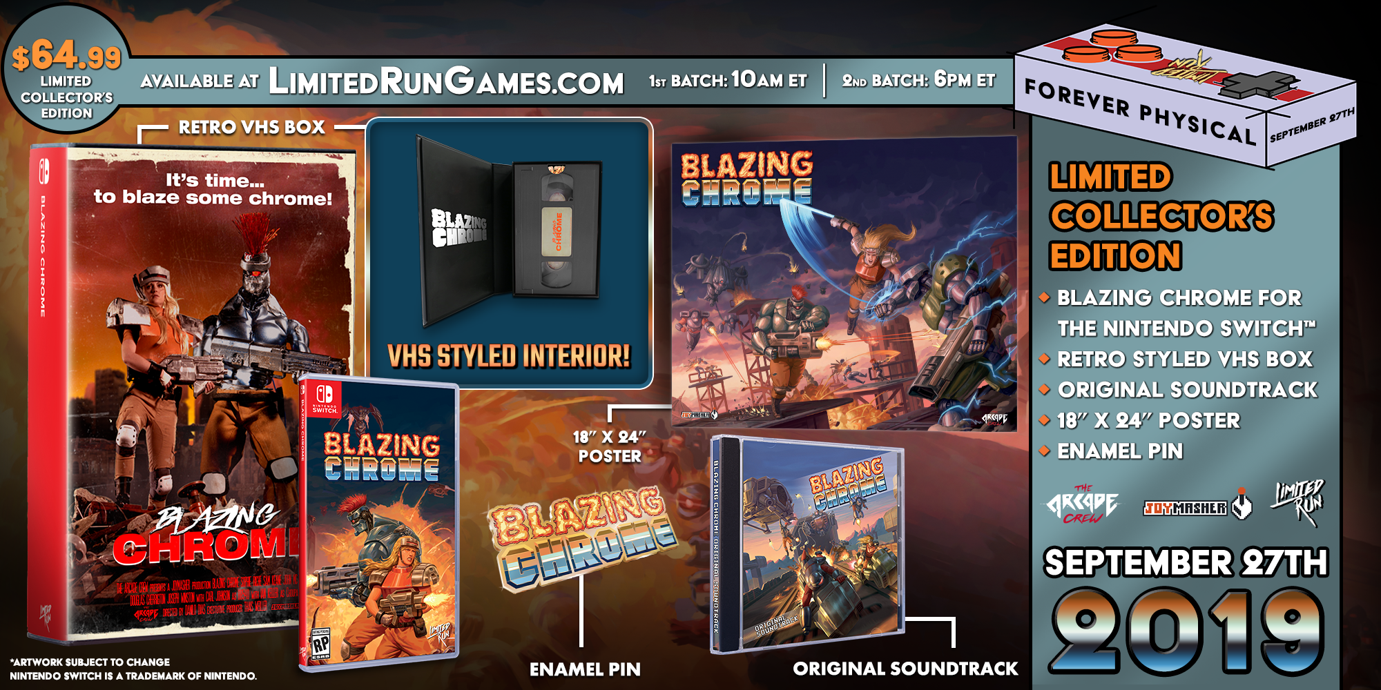 switch-limited-run-48-blazing-chrome-vhs-switch-spiel-sammler image 2