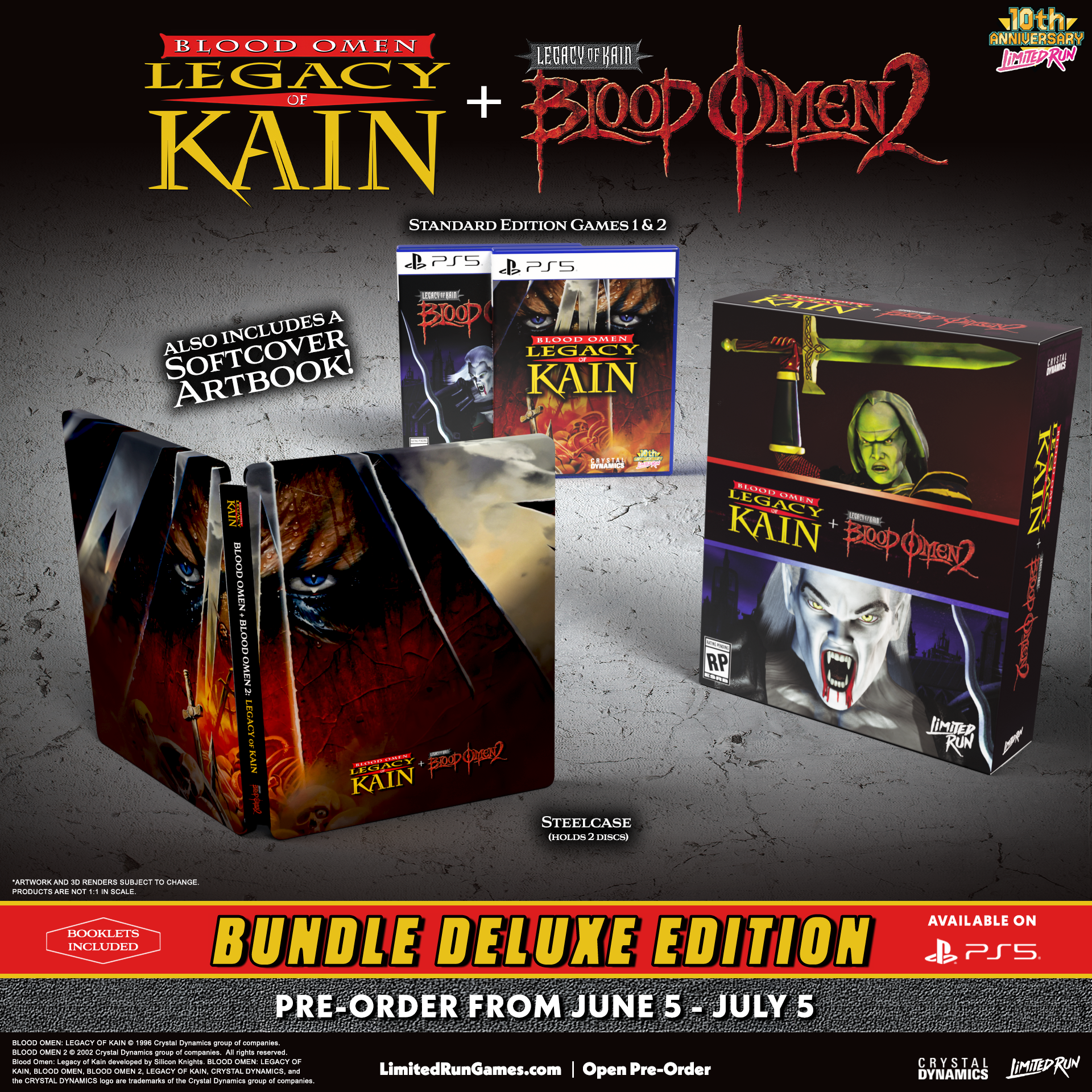 limited-run-blood-omen-legacy-of-kain-ps5-spiel-deluxe-edition image 2