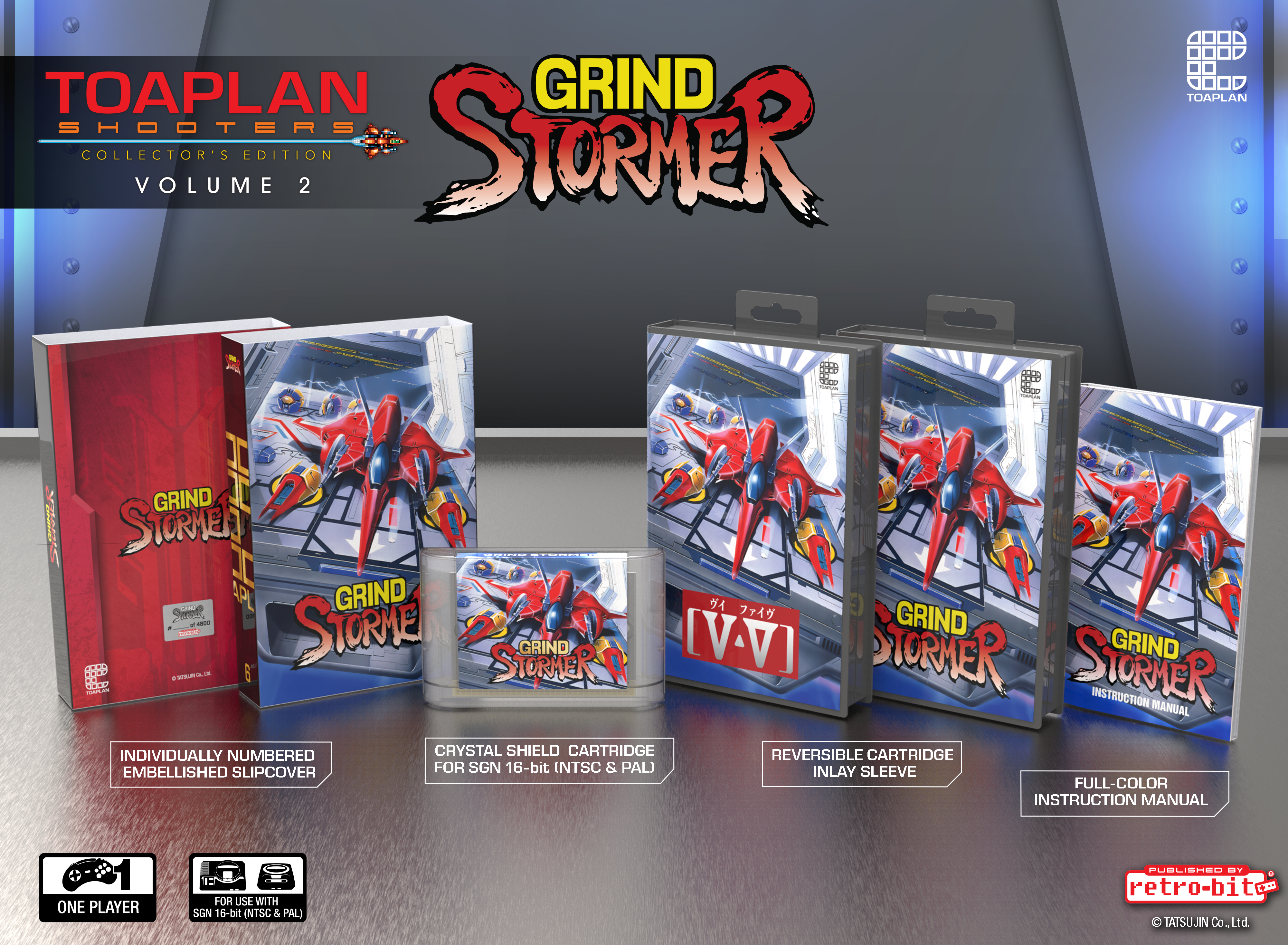 limited-run-grind-stormer-sgn-16-bit-genesis-modul-collectors-edition image 2