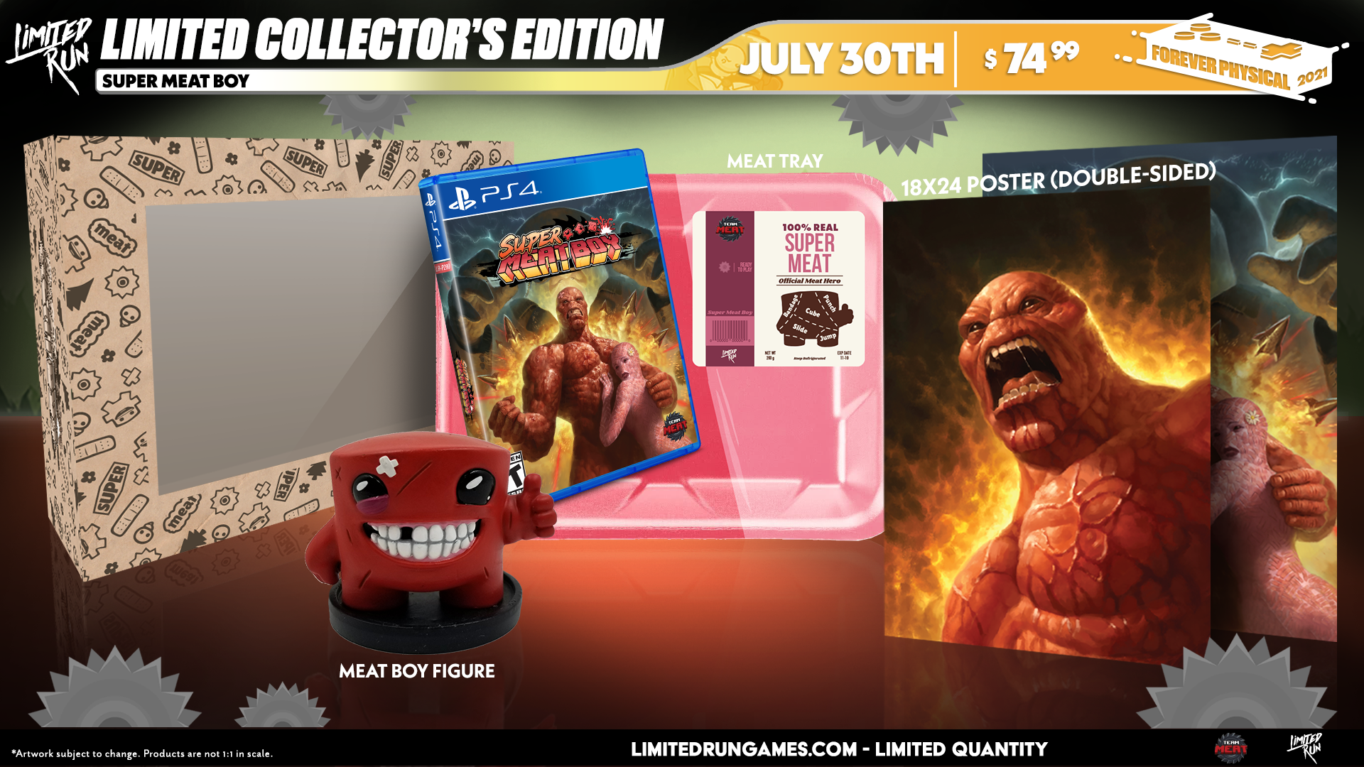 limited-run-410-super-meat-boy-collector-s-edition-ps4-spiel image 2