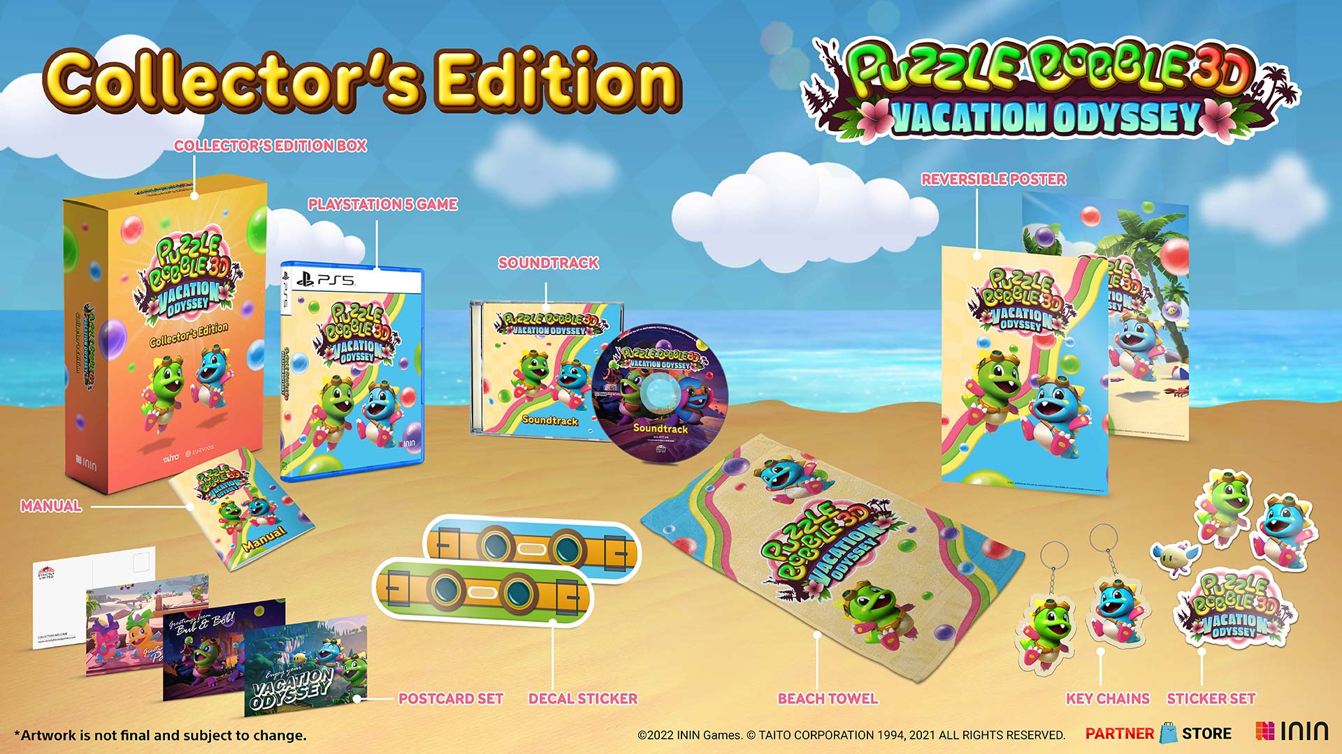 strictly-limited-puzzle-bobble-3d-vacation-odyssey-ps5-sammler-edition image 2