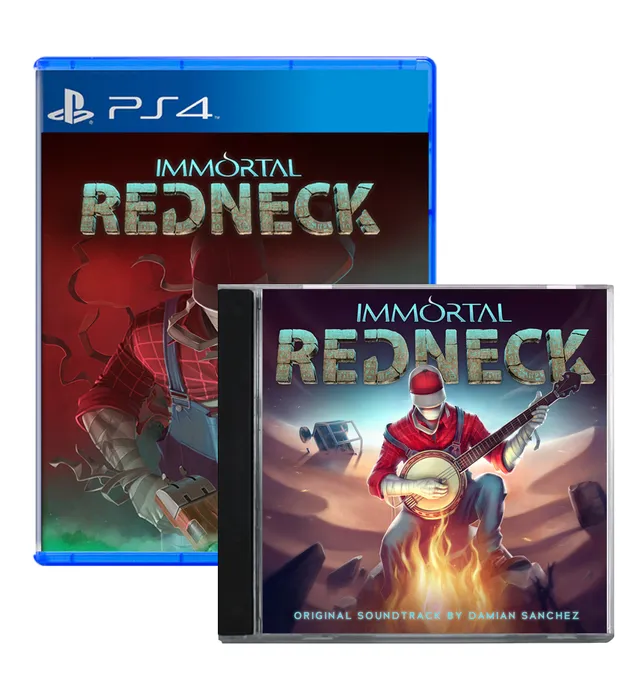 strictly-limited-immortal-redneck-ps4-spiel-soundtrack-bundle-le image 1