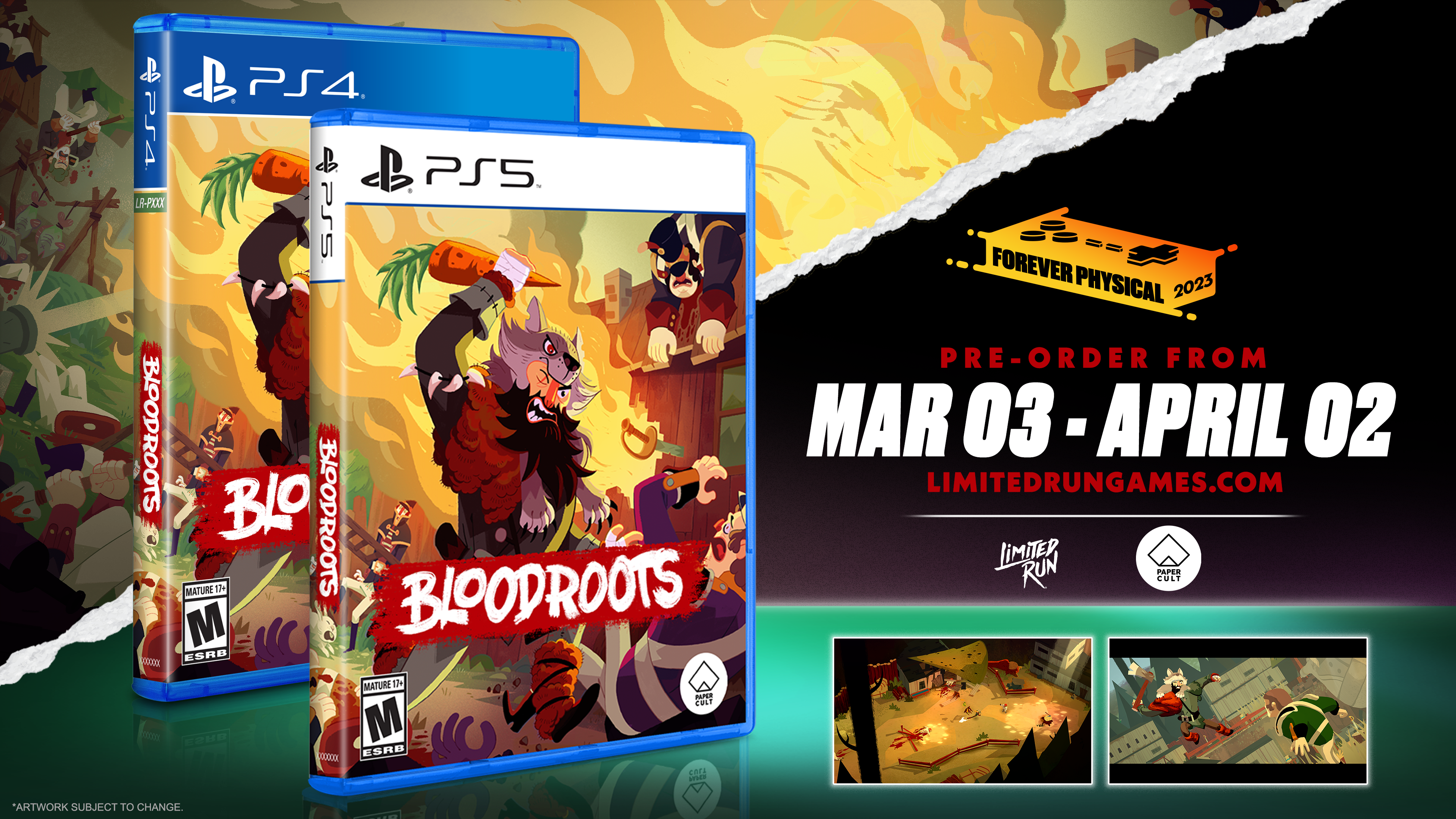 ps5-limited-run-bloodroots-51-ps5-spiel-disc-action image 3