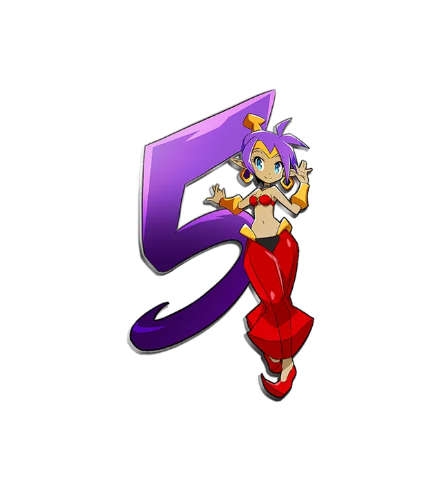 shantae-seven-sirens-enamel-pin-anstecker-pax-exclusive-5cm image 1