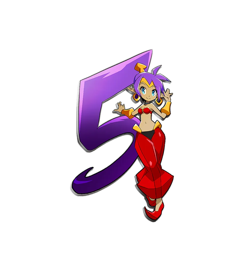 shantae-seven-sirens-enamel-pin-anstecker-pax-exclusive-5cm image 1