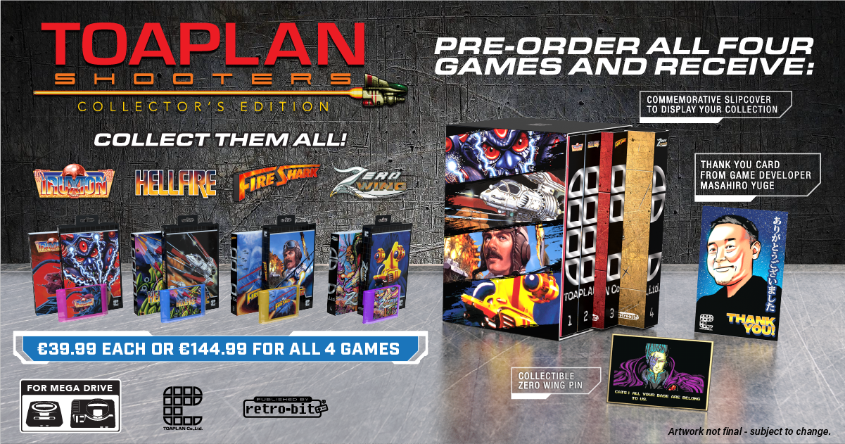 strictly-limited-toaplan-shooters-collector-s-edition-mega-drive-modul image 2