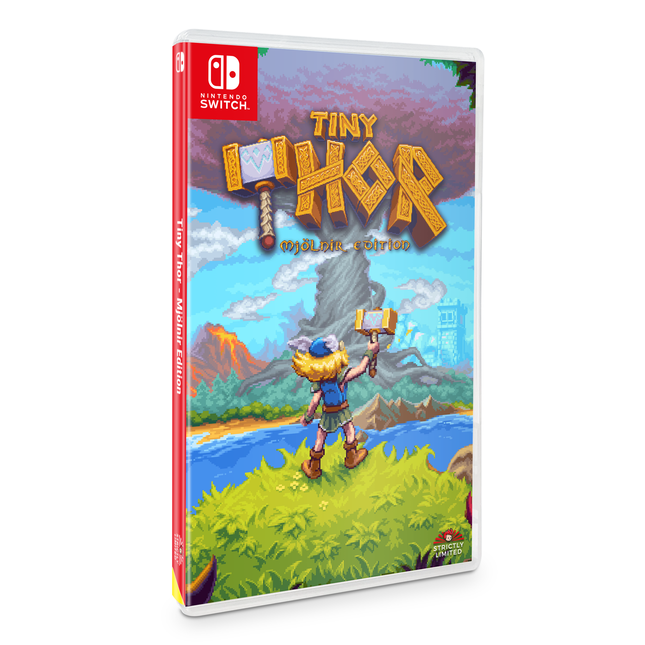 strictly-limited-tiny-thor-mj-lnir-edition-switch-spiel-usk-retro image 2