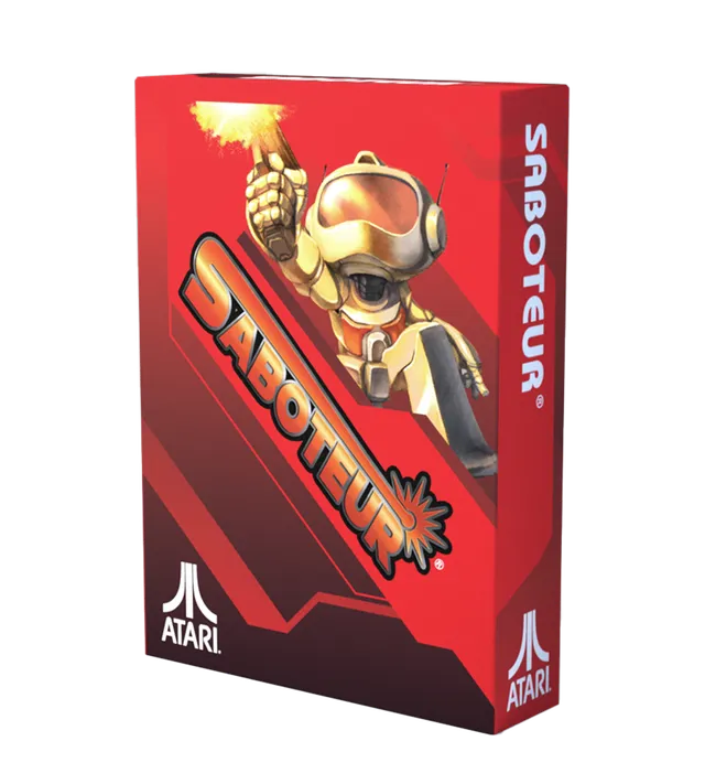 saboteur-limited-edition-atari-retro-spiel-sammler-edition image 1