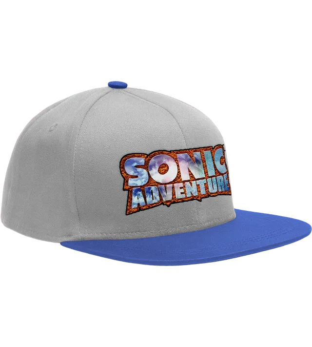 sonic-adventure-snapback-cap-logo-blau-verstellbar image 1