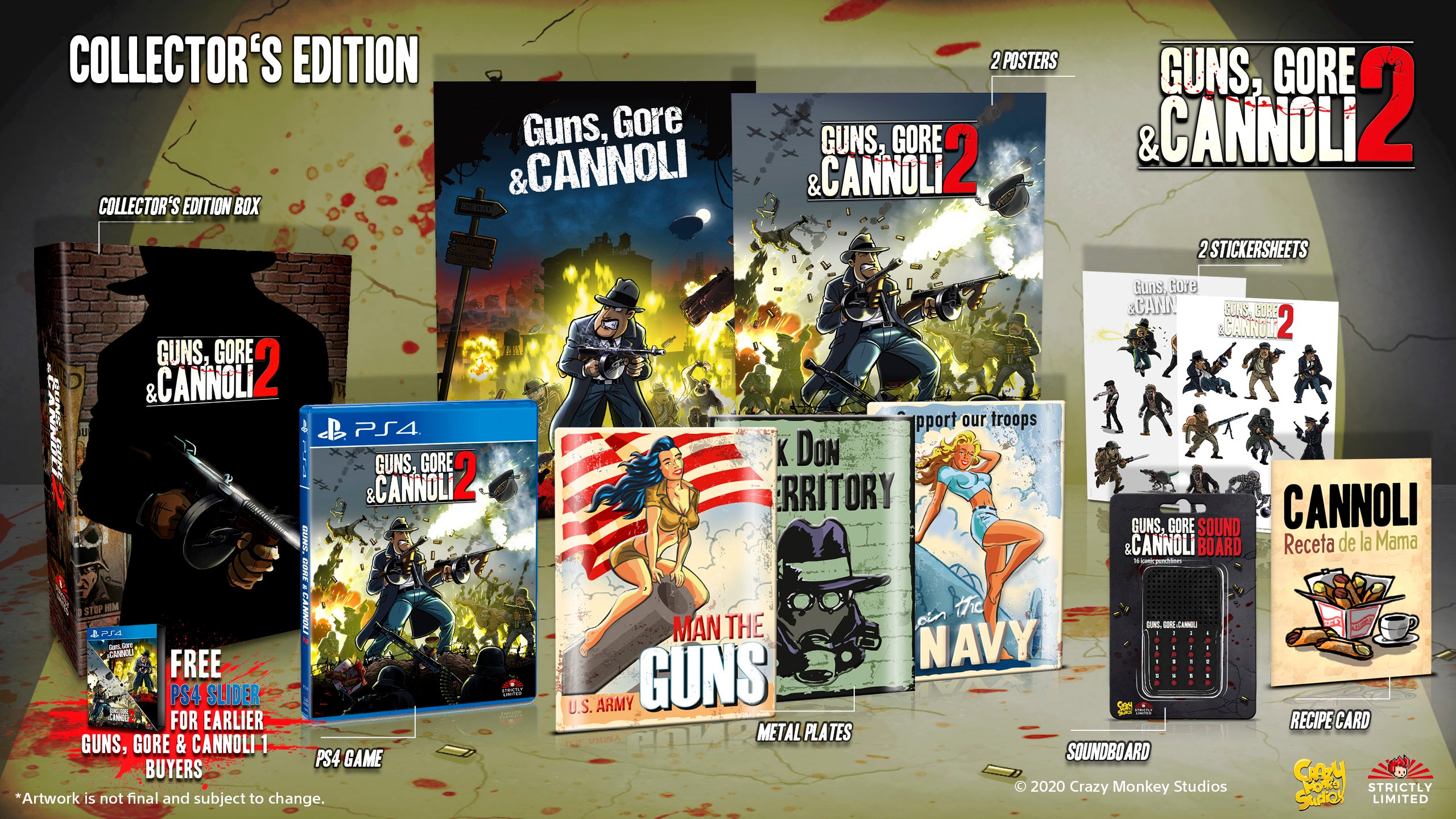 strictly-limited-guns-gore-cannoli-2-collector-s-edition-ps4-spiel image 2