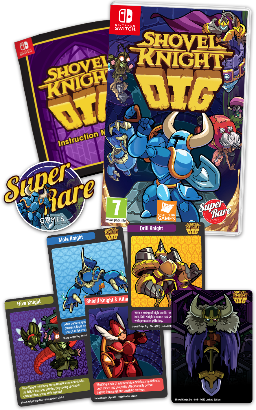 super-rare-games-pb-45-shovel-knight-dig-switch-spiel-bundle-limitiert image 2