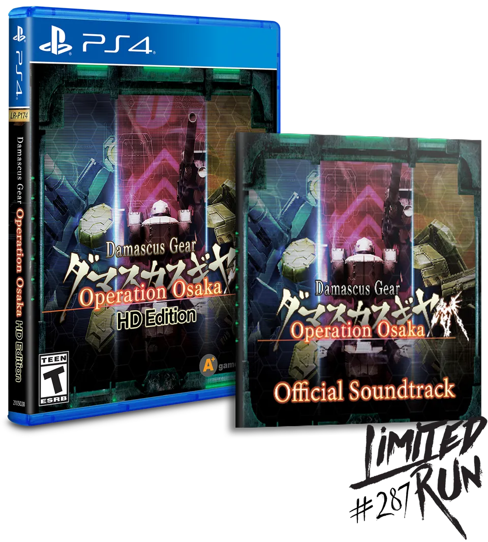 limited-run-games-287-damascus-gear-osaka-ps4-spiel-bundle image 1